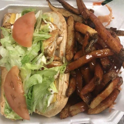 Crispy Chicken Sandwich.