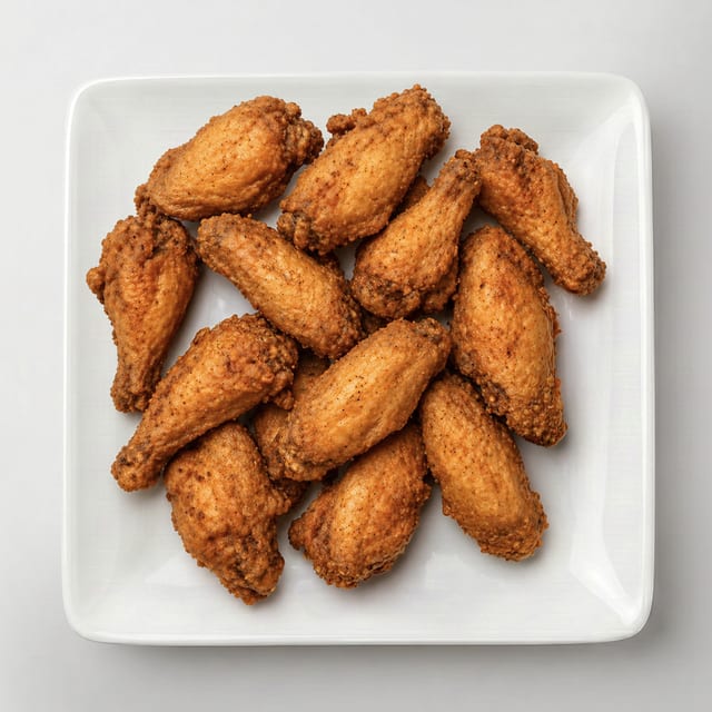 12 Chicken Wings.