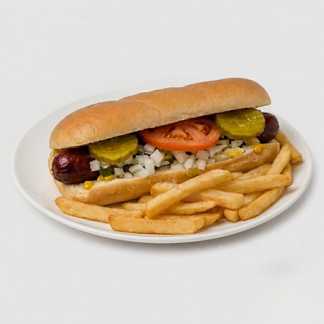 Polish W/Fries.