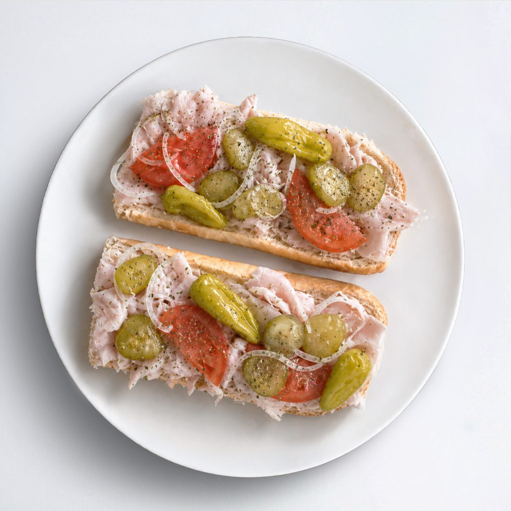 Turkey Hoagy Platter-Half.