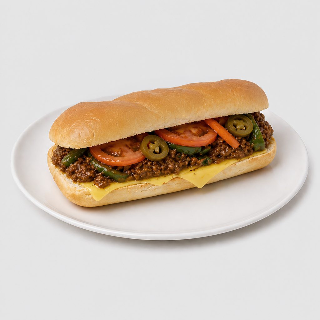 Famous Steak Sandwich.