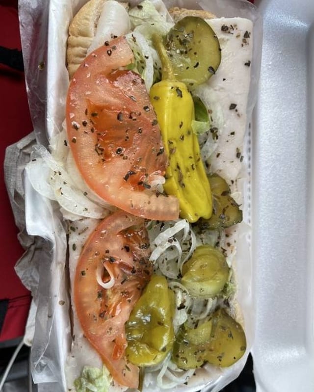 Turkey Hoagy Platter-Half.